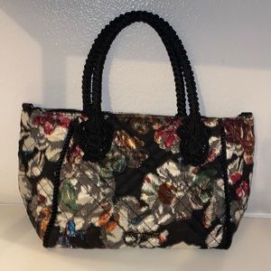 BRAND NEW Tapestry Print Betsey Johnson Tote Bag With Shoulder Strap